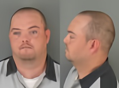 Mugshot of Tony Ray Junior Huggins