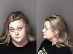 Mugshot of Megan Leigh Brown