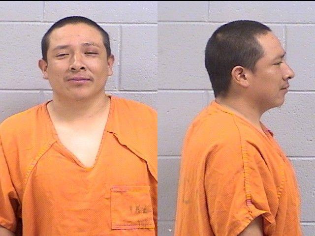 Mugshot of Sanderson Ashkiilee Frank