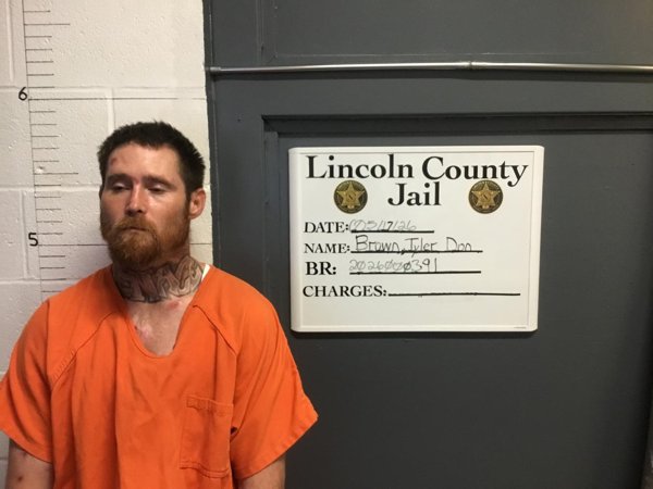 Mugshot of TYLER DON BROWN
