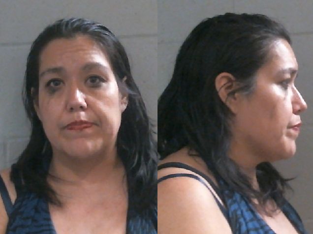 Mugshot of SARAH ALICE THOMAS-FRAZIER