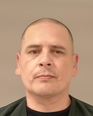 Mugshot of Louis Hepi Crowfeather