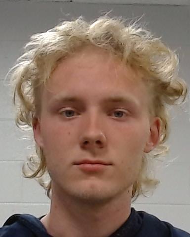 Mugshot of August Clayton Hinkel