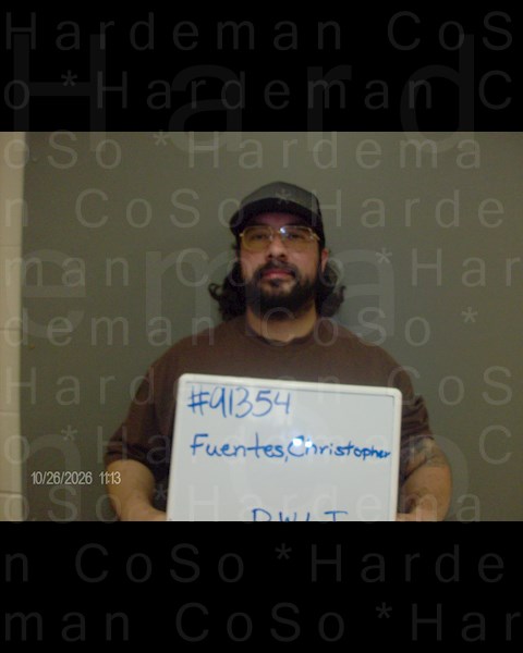 Mugshot of CHRISTOPHER C FUENTES