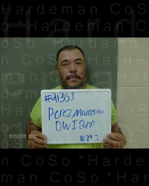 Mugshot of MARCELINO PEREZ