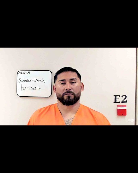 Mugshot of HERIBERTO GONZALEZ-ZAVALA