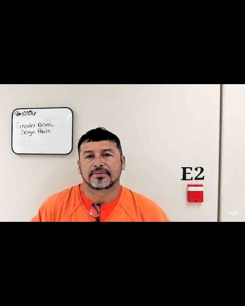 Mugshot of SERGIO Paulo GONZALEZ-ROSAS