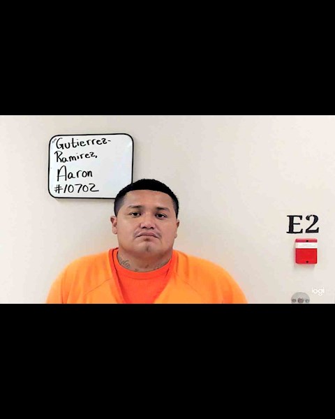 Mugshot of AARON GUTIERREZ-RAMIREZ