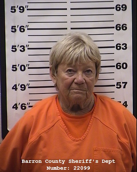 Mugshot of shirley jean hayes